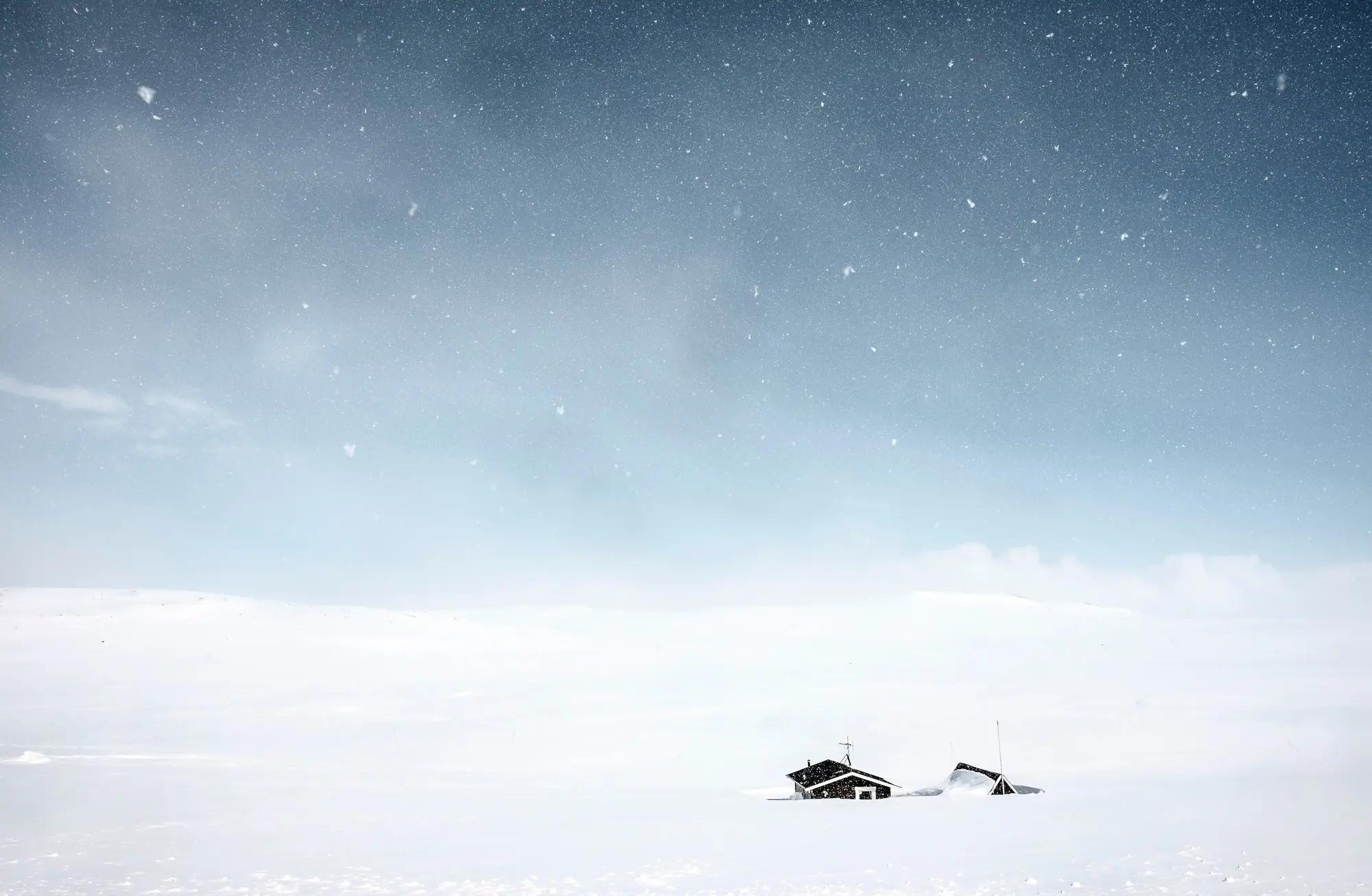A multi-day wilderness expedition crossing the open fells of Finnish Lapland